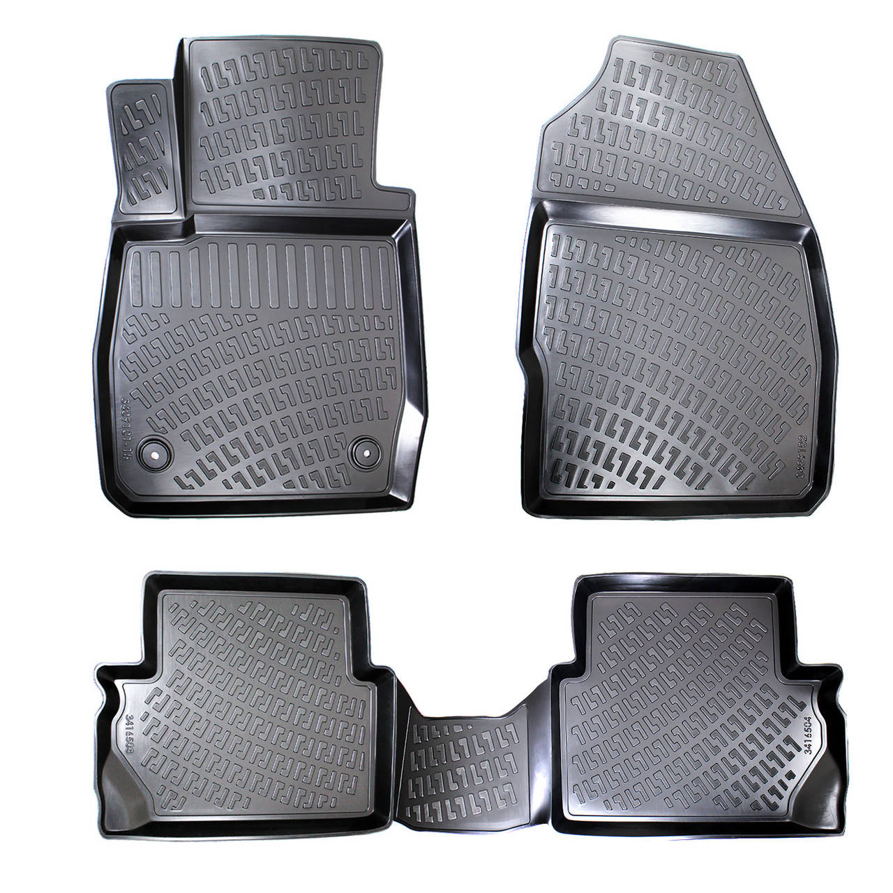 

Коврики автомобильные в салон RIZLINE для FORD Kuga 2008-2012 S-1126, Черный