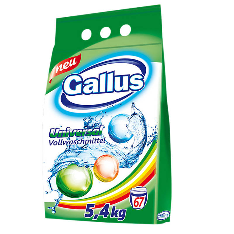 

Стиральный порошок Gallus Volwaschmittel универсальный 5,4 кг 67 циклов стирки