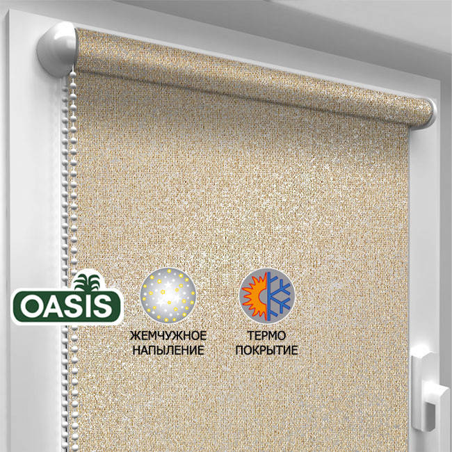 

Рулонная штора "Люминис" 904 50.0 x 170 (см)