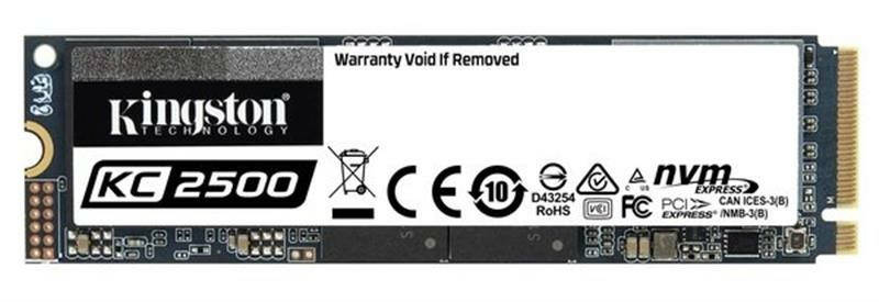 

SSD накопитель Kingston KC2500 M.2 250GB (SKC2500M8/250G)