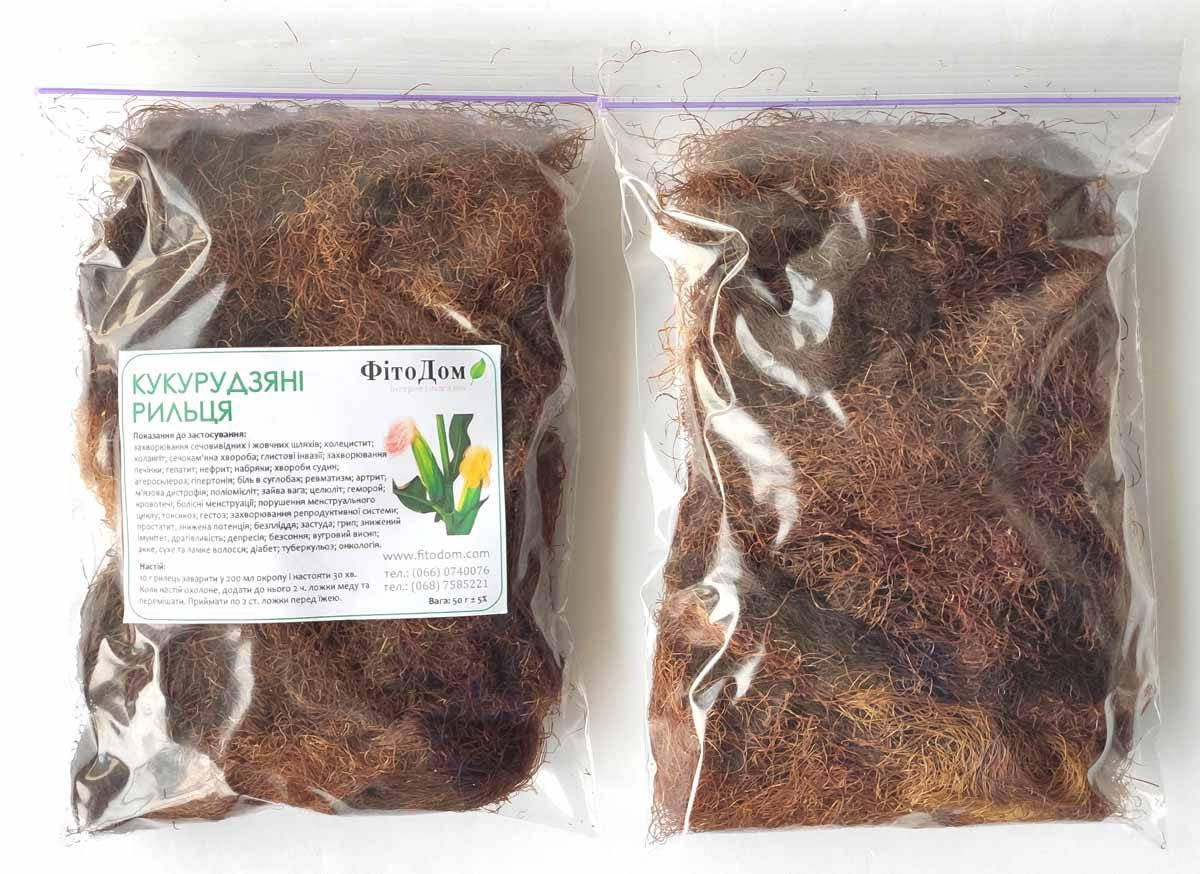 

Кукурузные рыльца (кукурудзяні рильця) 50 гр.