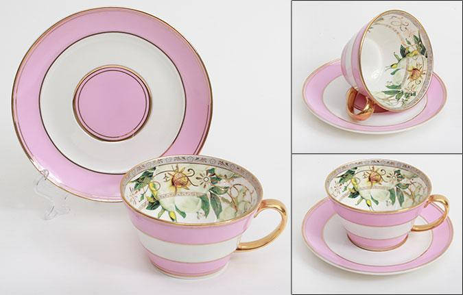 

Чашка фарфоровая 180мл с блюдцем