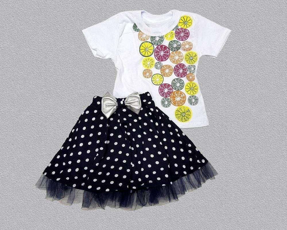 

Детский нарядный набор комплект костюм на лето для девочки футболка и юбка фатиновая 92-98 104-110 110-116 110-116, Синий