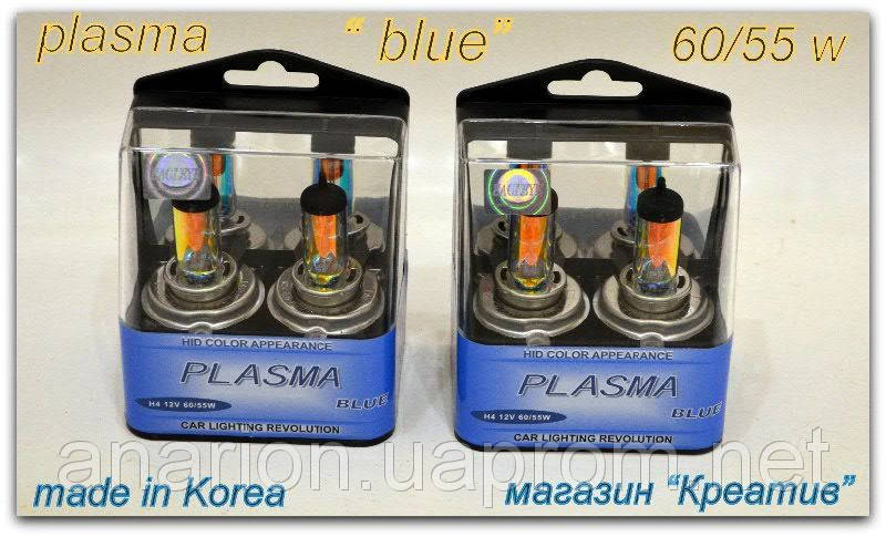 

Лампа галогенная H4,60/55W 12V P43T на ВАЗ 2109 Plazma Blue для дождливой погоды.