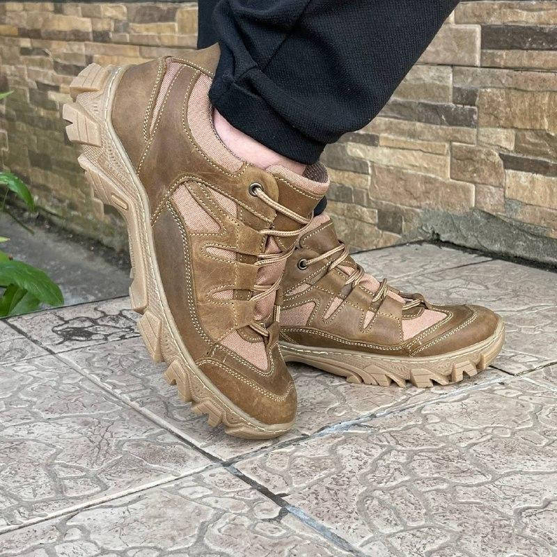 

Кроссовки мужские тактические ВСУ 6570 40 р 26 см коричневые, Коричневый