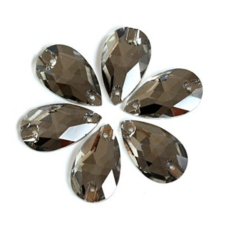 

Пришивные капли Black Diamond *1шт (выберете размер), Черный