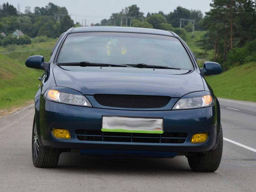 

Реснички на фары Chevrolet Lacetti hatchback стеклопластик (под покраску) Orticar