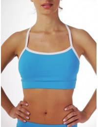 

Топ для спорта и фитнеса суперцена! голубой цвет, Черный