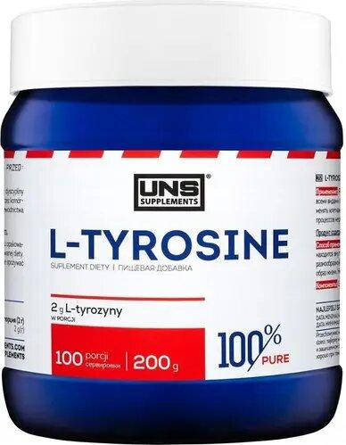 

Амінокислота L-Тирозин UNS L-Tyrosine 200 г