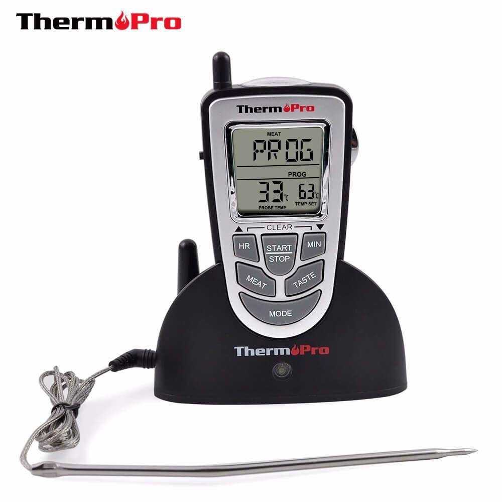 

Беспроводной термометр (до 100 м) со щупом для приготовления пищи ThermoPro TP-09