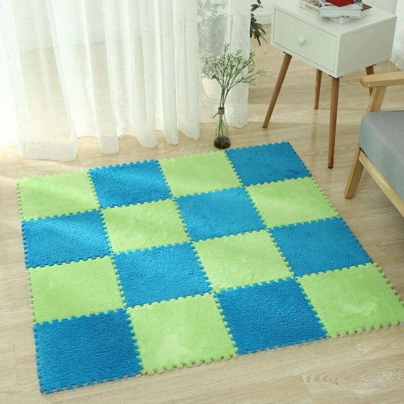 

Ковровая плитка - пазл. Салатовая