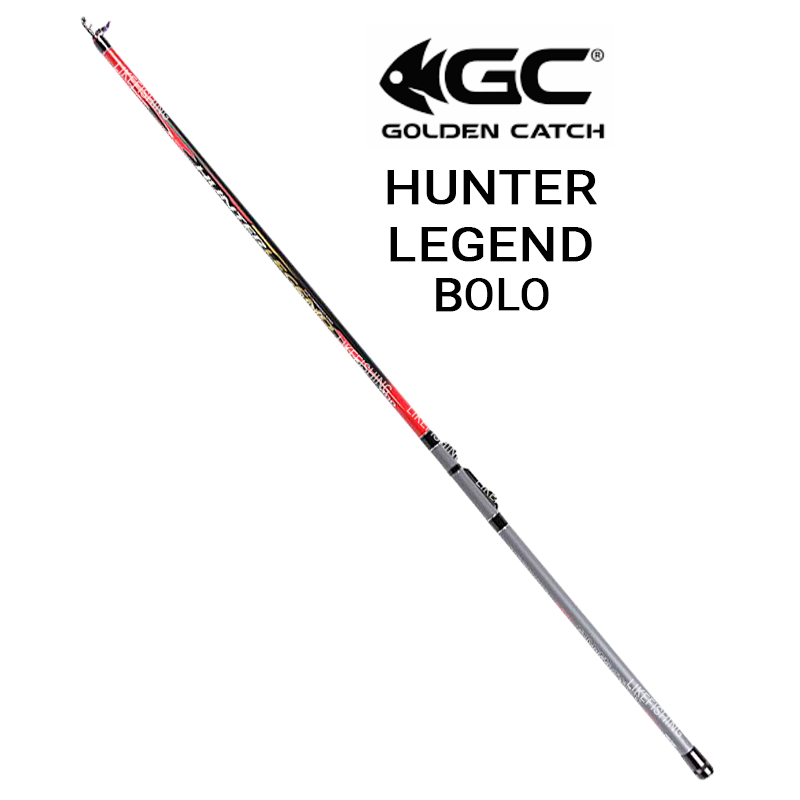 

Удочка 6 метров GC Hunter Legend с кольцами, Черный
