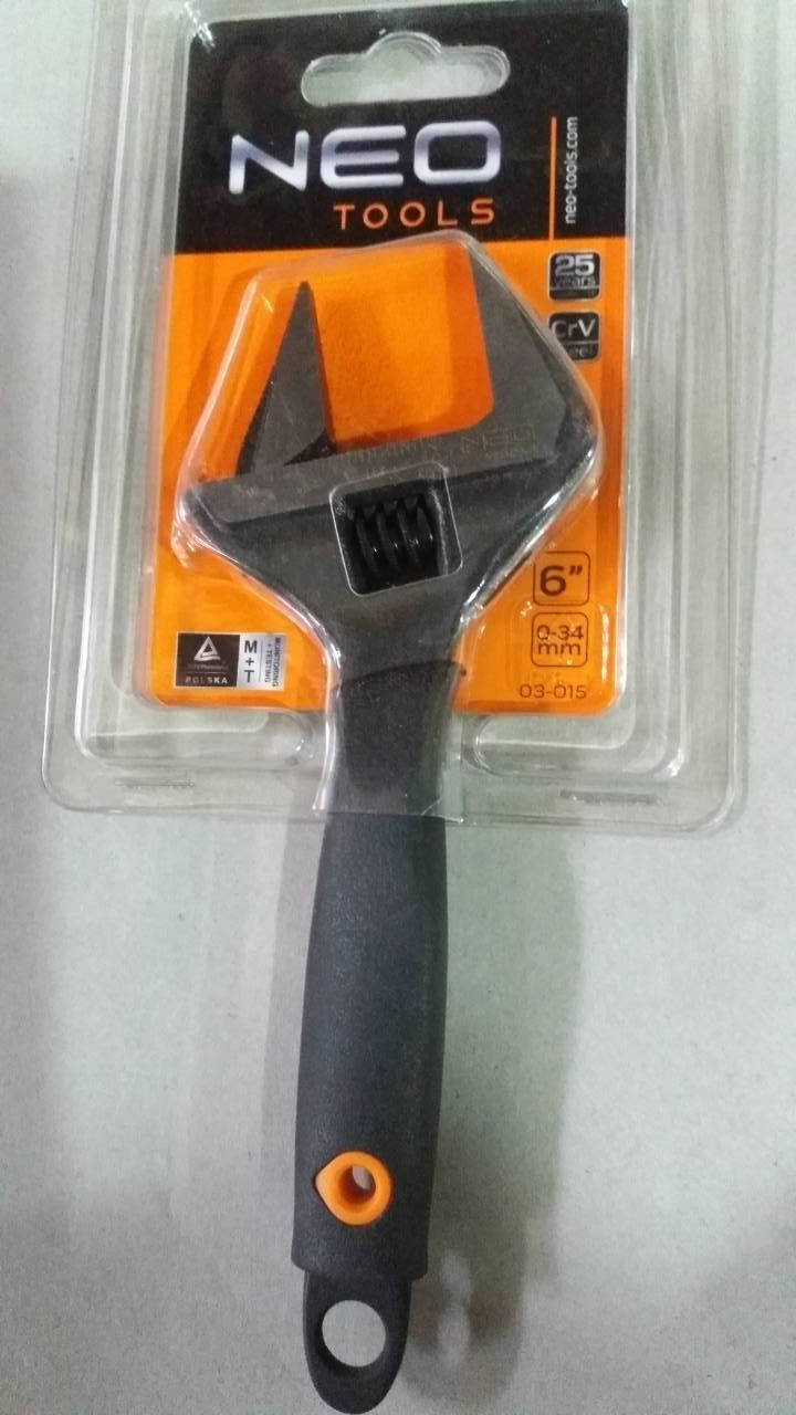 

Ключ разводной Neo 150 мм