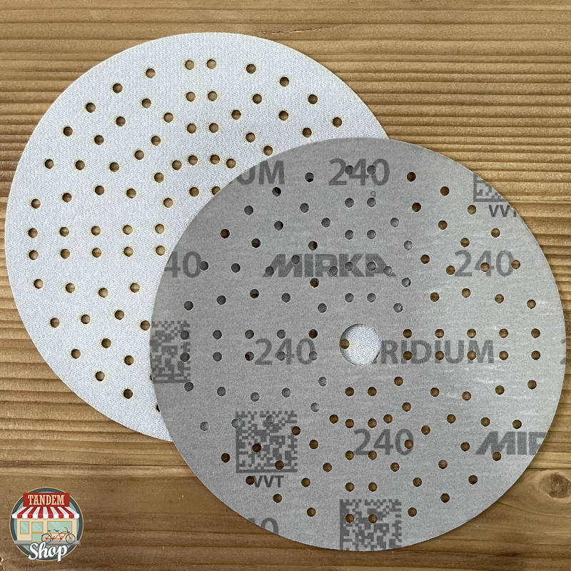 

Круг шлифовальный абразивный (121 отверстие) Mirka Iridium, Ø150 мм P500