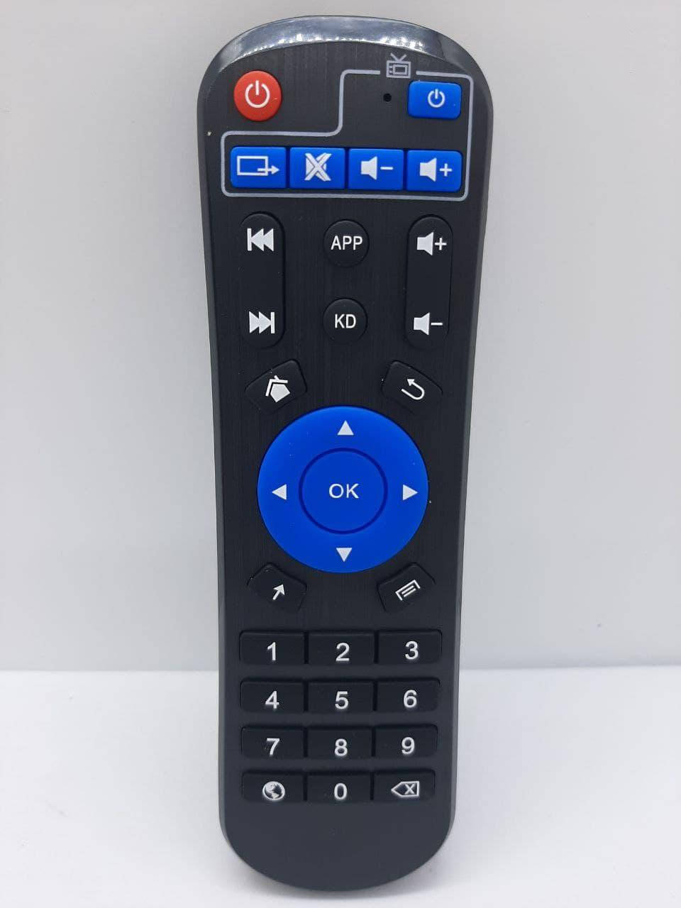

Пульт для смарт приставки GTX-R1i 4K ANDROID TV BOX + подбор пульта по модели телевизора, Черный