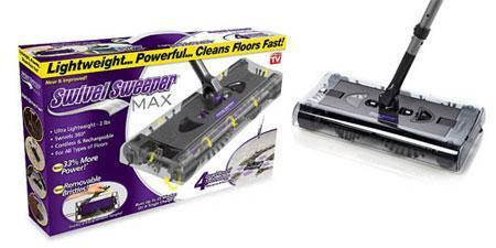 

Электровеник Swivel Sweeper G9, Красный
