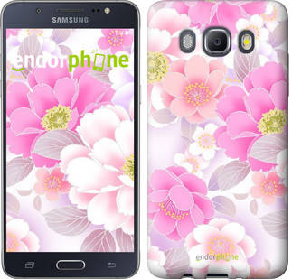 

Чехол на Samsung Galaxy J5 (2016) J510H Цвет яблони "2225c-264", Розовый