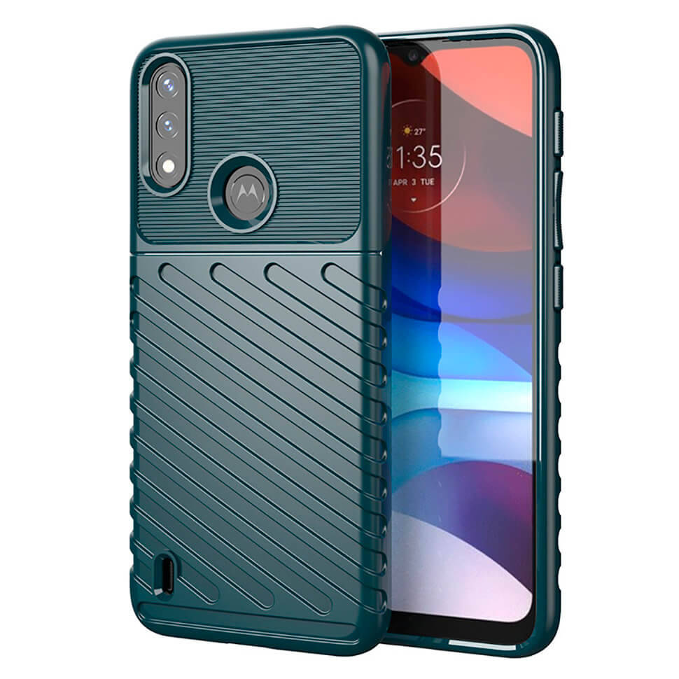 

Чехол Lenuo Thunder для Motorola E7 Power / E7i Power Green