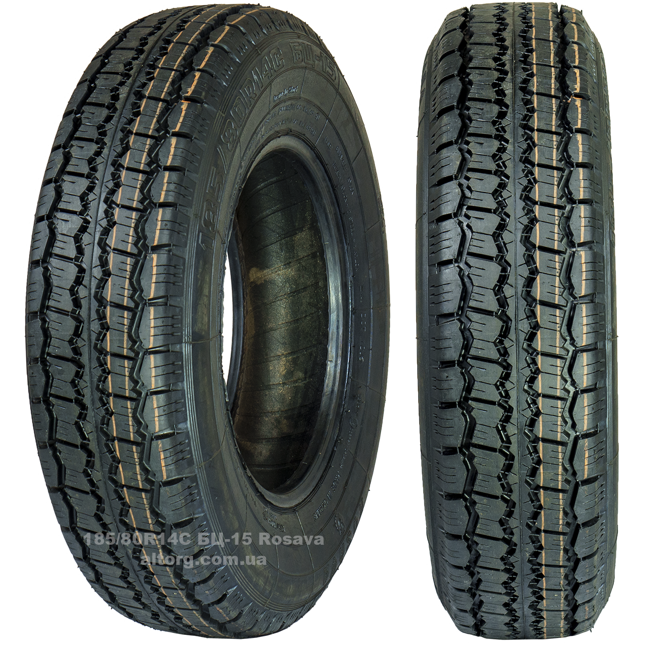 

Шина 185/80R14C БЦ-15 - Росава