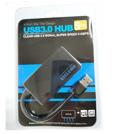 

Ультратонкий USB 3.0 hub концентратор на 4 порта 5Gbps
