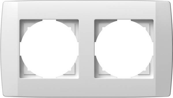 

Рамка двойная универсальная Tem LOGIQ белый (OQ20PW-U)