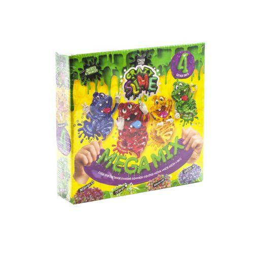 

Набор для опытов "Crazy Slime - Лизун своими руками", 4 цвета (рус)