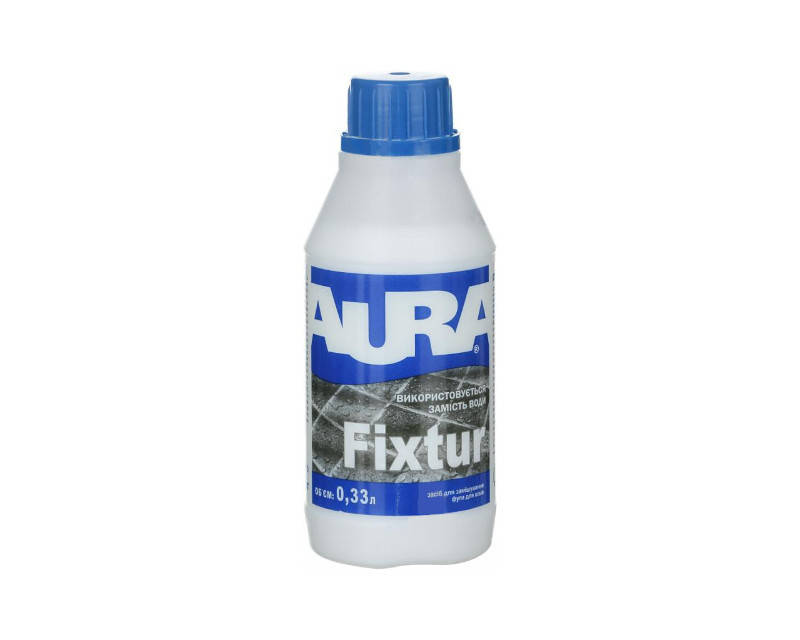 

Добавка в затирки для швов плитки AURA FIXTUR для упрочнения 0,33л