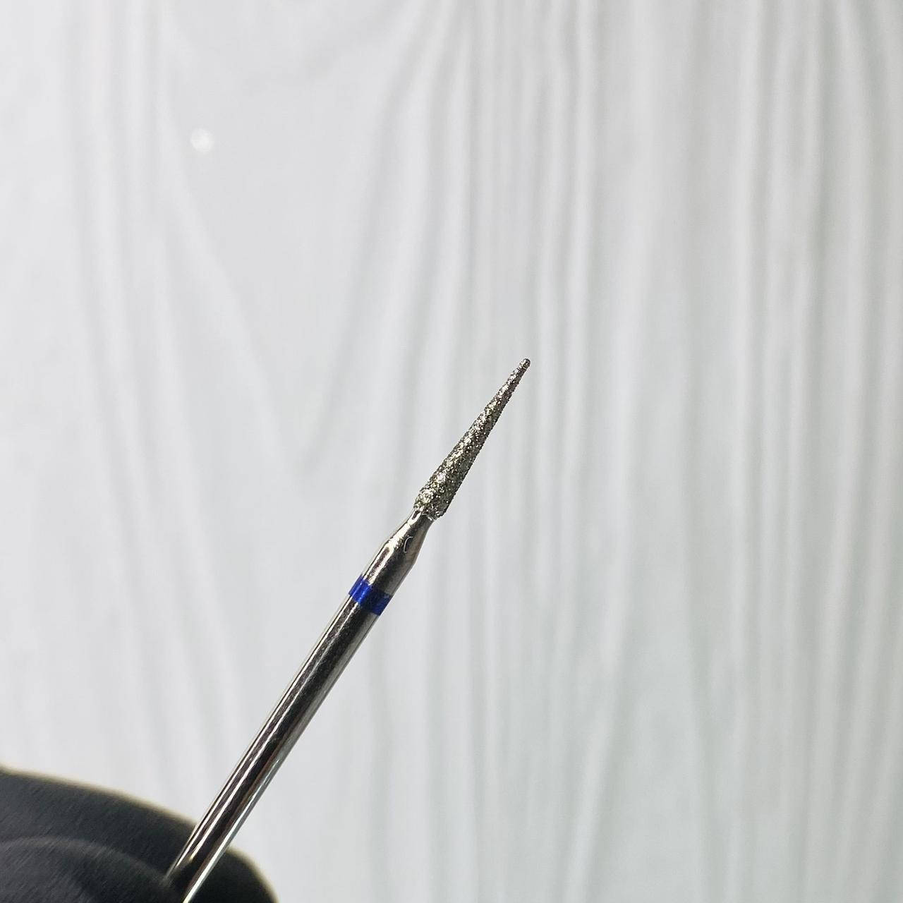 

Фреза для маникюра алмазная пламя (синяя), Синий