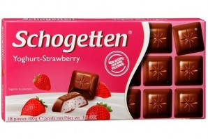 

Шоколад Schogetten Yoghurt-Strawberry 100г