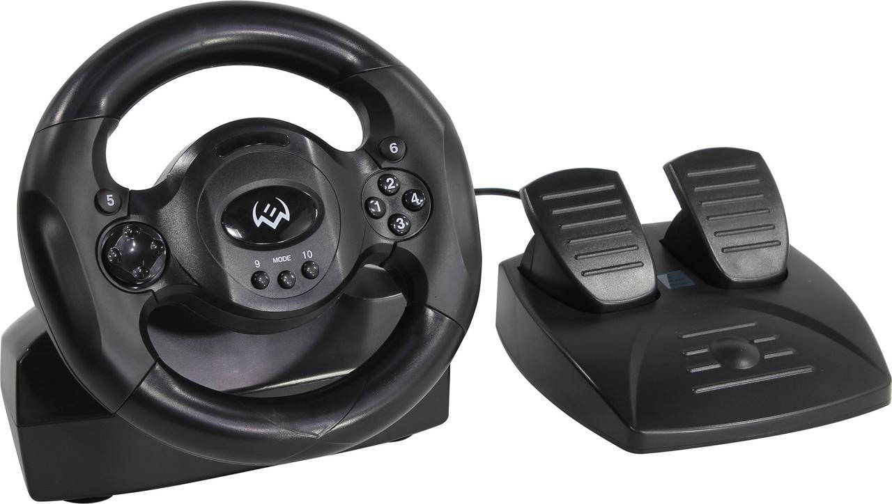 

Руль SVEN GC-W300 с педалями, Черный