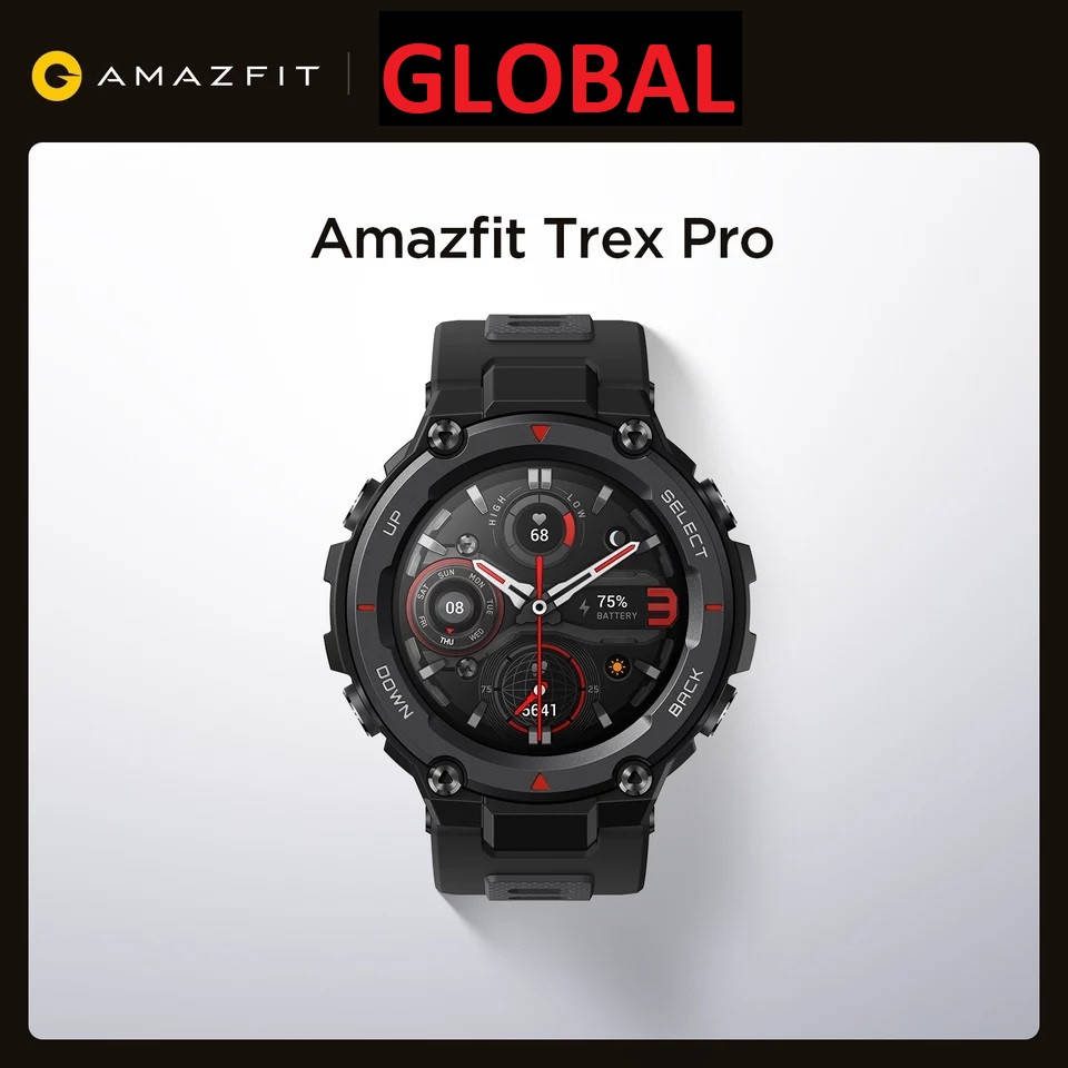 

Смарт-часы XIAOMI Amazfit T-Rex Pro Meteorite Black новинка GLOBAL