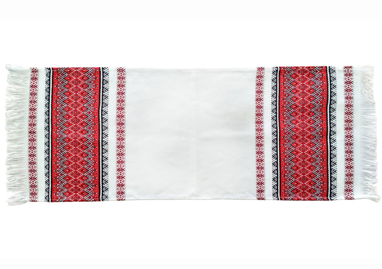 

Свадебный рушник с вышивкой «Хлеб - соль» 100/33 см