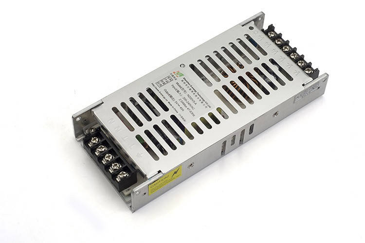 

Блок питания 5v 40a 200Вт "slim" в перфорированном корпусе