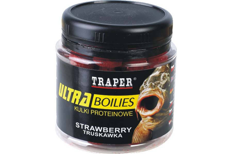 

Бойли Traper Ultra boilies 100г 12 мм Truskawka(Полуниця), 12 mm x 100 g
