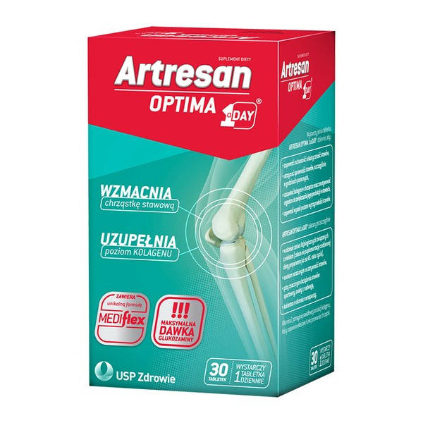 

Artresan Optima 1 a Day - для поддержки суставного хряща, 30 шт