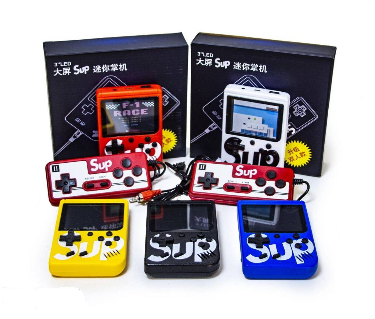 

Приставка с джойстиком Game Sup черная