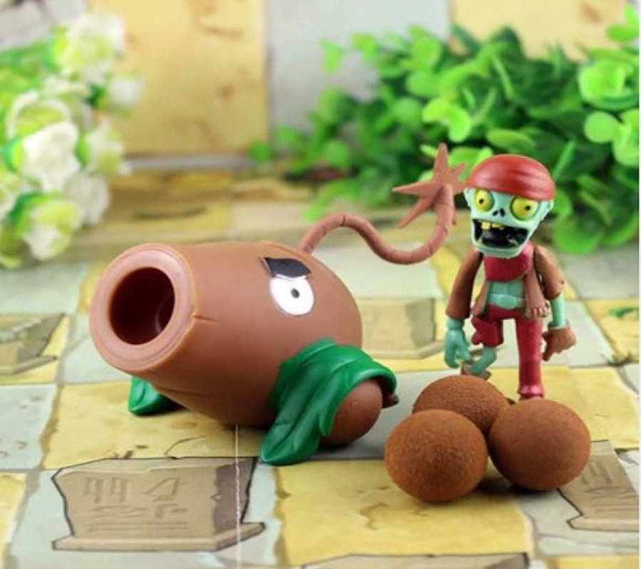 

Растения против зомби | Plants vs Zombies Игровой набор №21 Кокосовая пушка (Растения стреляют шарикам)