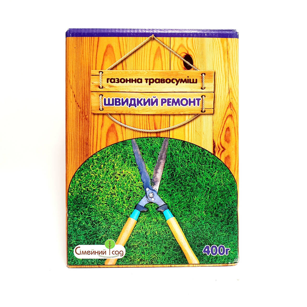 

Семена Газонная трава Быстрый ремонт смесь 400 г Семейный сад 2714