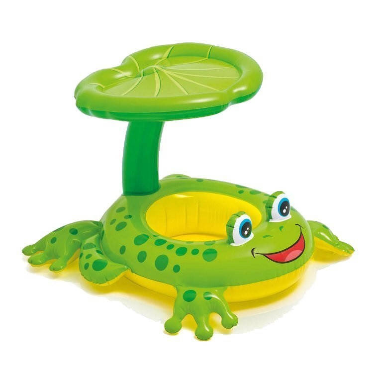 

Детский надувной плотик для плавания Intex 56584 «Лягушка», 119 х 79 см