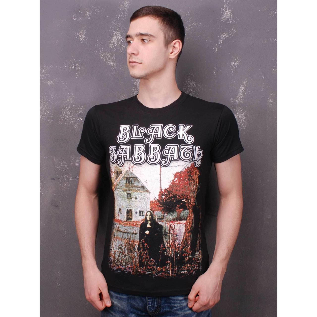 

Футболка мужская Black Sabbath - Black Sabbath чёрная, Размер XL