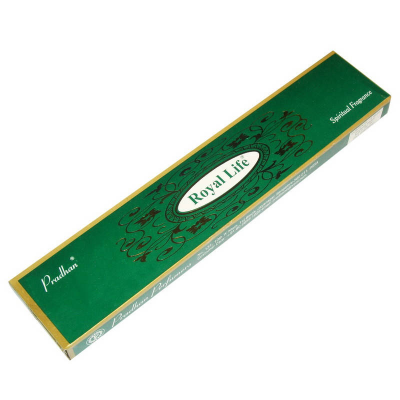 

Ароматические палочки индийские натуральные Роял лайф, Royal Life (12 sticks) Pradhan