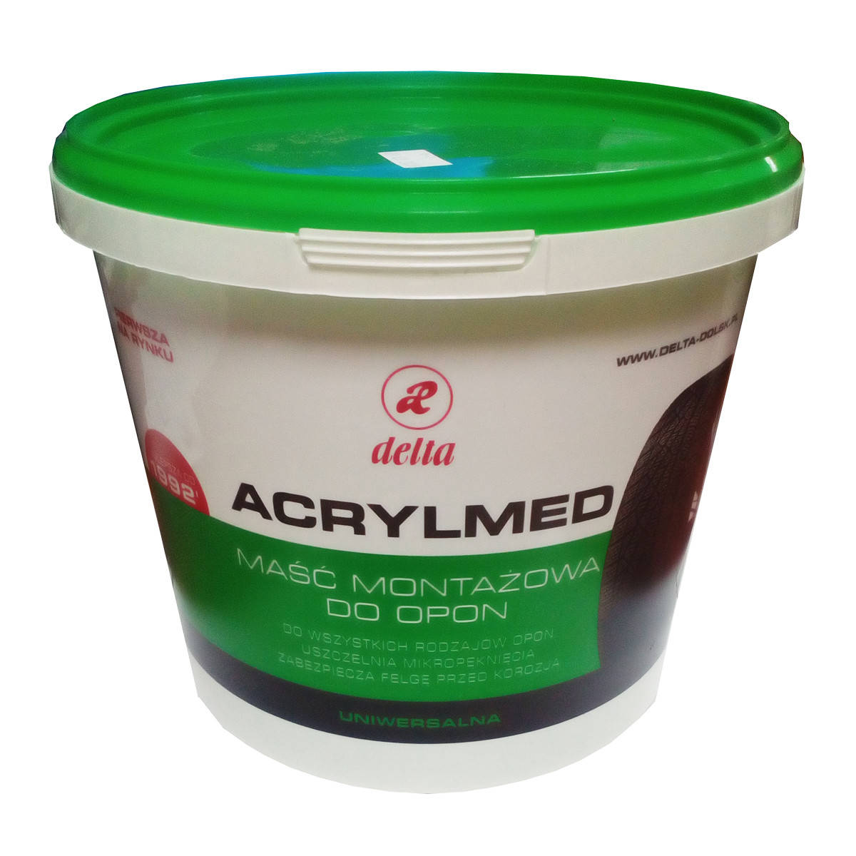 

Шиномонтажная паста Delta Acrylmed универсальная зеленая (паста для монтажа шин), 4 кг