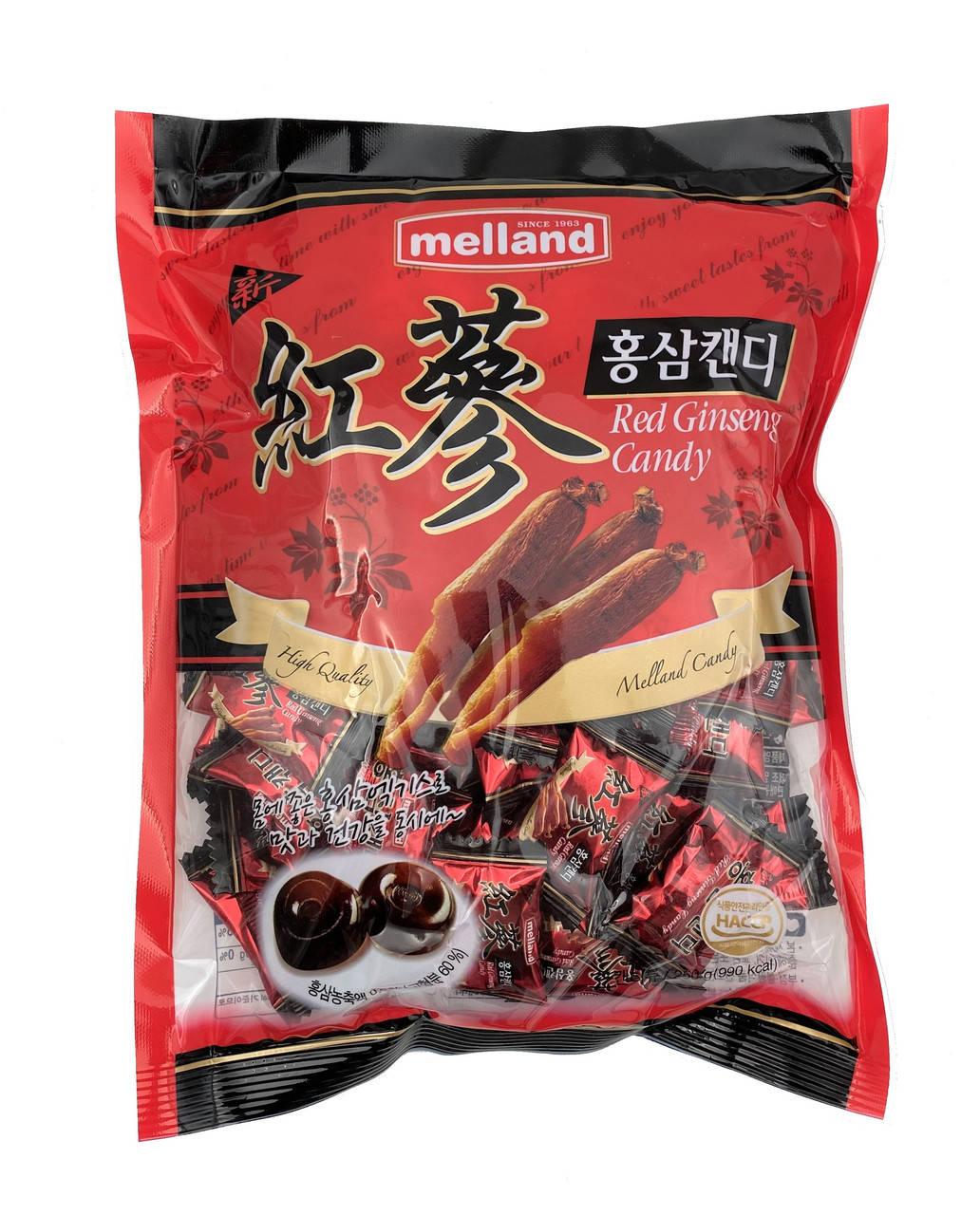 

Конфеты со вкусом женьшеня Melland 250 г
