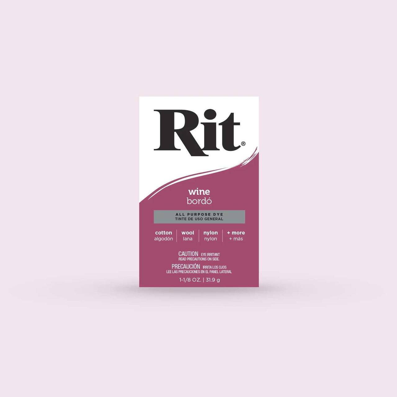 

Краситель для одежды Rit Dye Wine (100675)