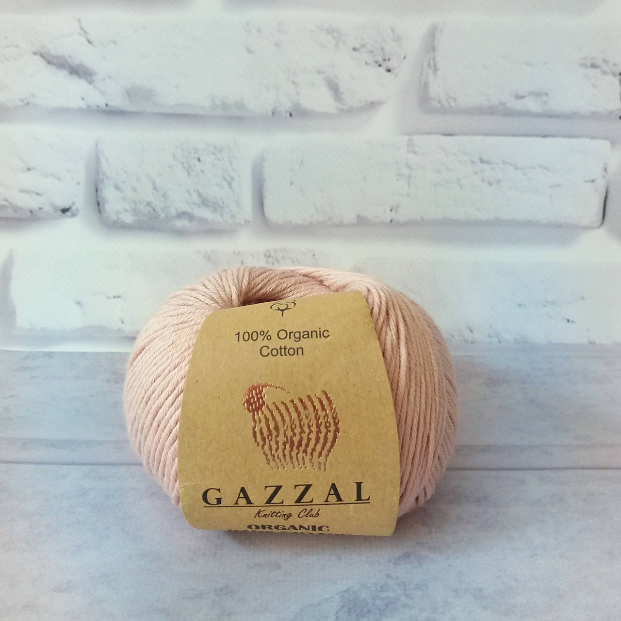 

Gazzal Organic Baby Cotton № 416 пудра