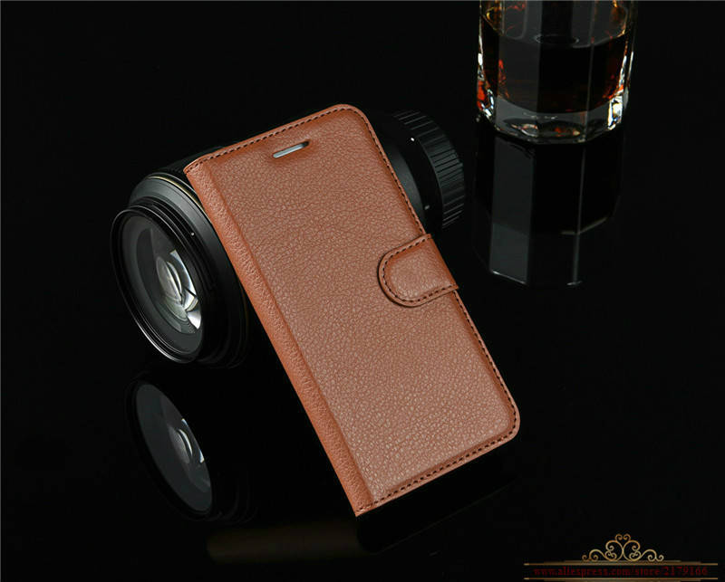 

Чехол книжка Lichee для Xiaomi Mi 8 Lite (9 цветов) коричневый