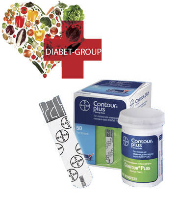 

Тест-полоски Контур Плюс (Contour Plus) 50 шт