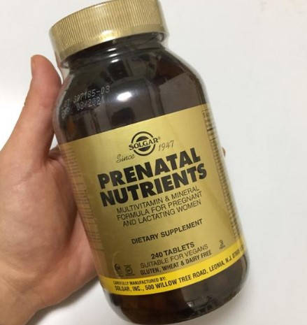 

Витамины для беременных кормящих Solgar Prenatal Nutrients 240 таблеток