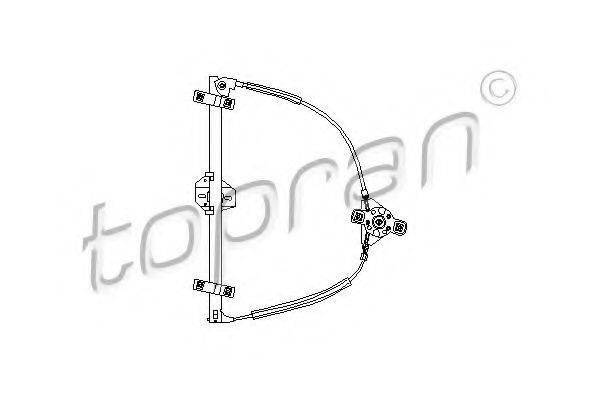 

СТЕКЛОПОДЕМНИК ПЕР. ЛЕВ. VW GOLFJETTA 87-91 TOPRAN 102886 на VW GOLF Mk II (19E, 1G1)
