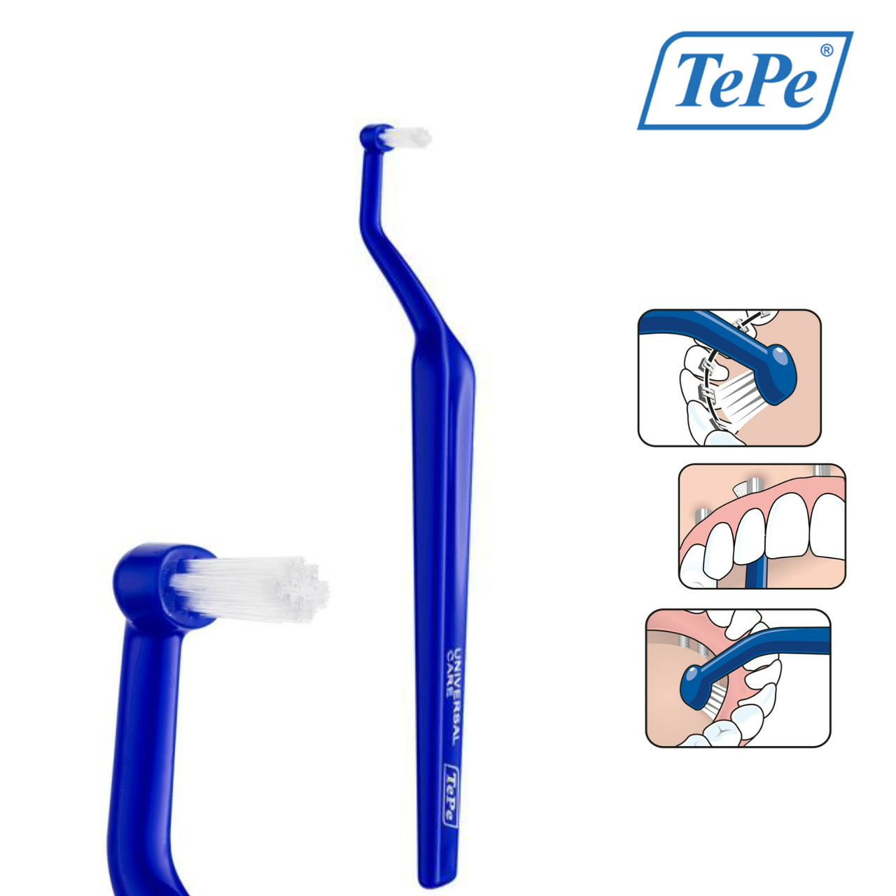 

Зубная щетка Tepe Universal Care для протезов и имплантов 1 шт
